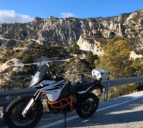 Motorradfahren in Andalusien mit Sierra Nevada Tours